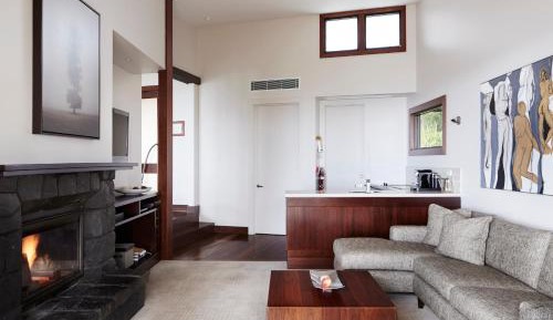 One-Bedroom Private Lodge with Private Outdoor Hot Tub