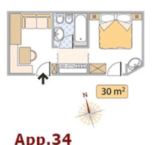 One-Bedroom Apartment - Attic (2 Adults)