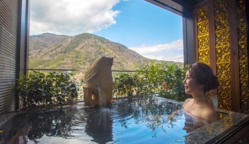 Deluxe Room with Open-Air Bath with Mountain View - 4F