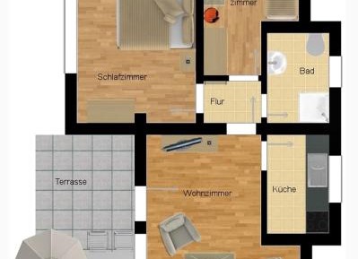 Two-Bedroom House