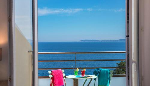 Deluxe Double Room with Balcony and Sea View