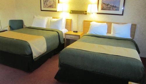 Double Room with One Queen and One Double Bed - Non-Smoking