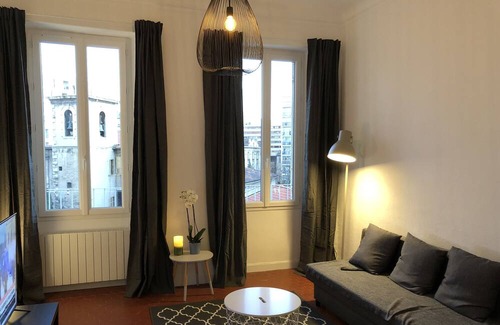 Lodi Apartment | Very nice T2 furnished, spacious, very well equipped, sunny, south balcony, central