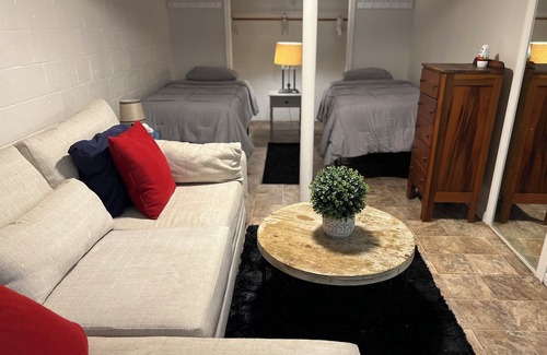 Alpharetta Apartment | Charming Basement Studio Oasis!