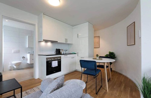St. Gallen House | Studio Klosterhof with parking lot