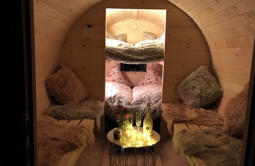 Hagermarsch Cabin | Gemütliches Schlaffass/fewo