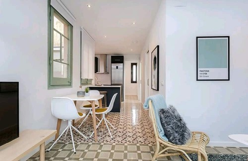 Sants-Montjuic Apartment | Renovated & Serene Apartment With Private Terrace in the Heart of Barcelona