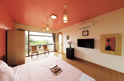 Ninh Binh House | Trang An Ao Dai Homestay - Double room with field view and bathtub - Hoa Lu room