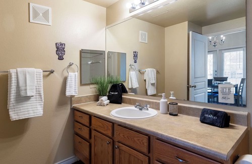 South Arlington Apartment | Charming 1-bedroom apartment with WiFi and fitness room By ATT/6Flags/TexasLive!