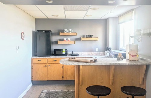 Terence Bay Apartment | The Atlantic Abode- Cozy Beachfront walkout 1Bed with private bathroom & kitchen