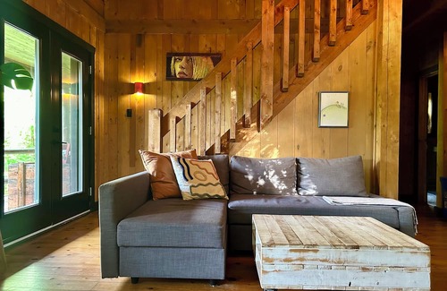 Wentworth-Nord Ski Chalet | Nature cottage, nature's front row seat right at your spa or fireplace