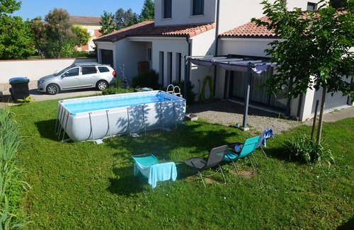 Launaguet House | Maison Spacieuse Proche Métro Toulouse - Climatisée+jardin+2 Pkg+piscine
