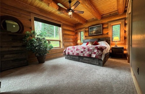 Clark House | Custom Log Home in North Routt. Enjoy Biking, Hiking, Swimming, Fishing and Life