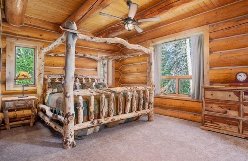 Clark House | Custom Log Home in North Routt. Enjoy Biking, Hiking, Swimming, Fishing and Life
