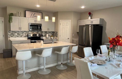 Wesley Chapel House | Brand New 4 bedroom Home near Lagoons and Pool!