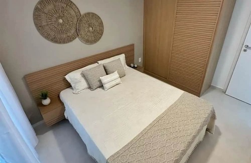 Maracana Apartment | Apartamento Decorado Pé-na-areia em Praia Grande - SP, Acomoda 8 Pessoas