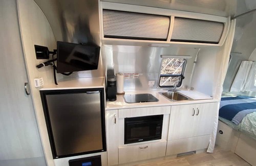 Indianapolis House | Waterfront Airstream! Brand new unit right on the River Bank!