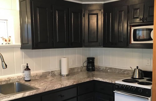 Antrim Cabin | Lake area: Romantic cabin for 2 beside a babbling brook