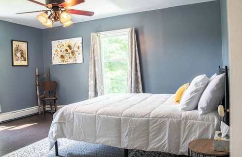 Little Levels House | Hill House #trails hiking skiing- beautiful farm views- privacy-relaxing