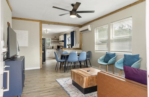 Tulsa House | Serene 2BR Retreat: Stylish, Safe & Family-Friendly Haven with Amenities Galore!
