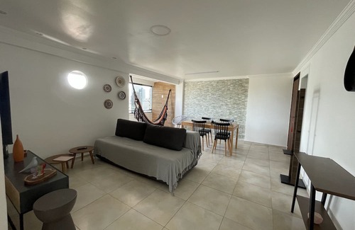 Joao Pessoa Apartment | Em Frente à Praia! Apartamento 3 Quartos Vista Para o mar
