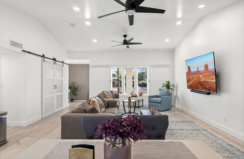 Shea North Estates House | Private, sleeps 12, outdoor fun, heated pool & spa, Close to shopping and dining