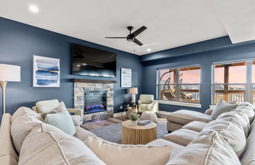 Hollister House | Nautical Haven: Lakeview, Pool, Hot Tub, Large Groups