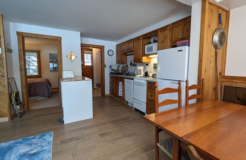 Embden Cabin | Embden Camp right on the lake w/ private porch & fire pit