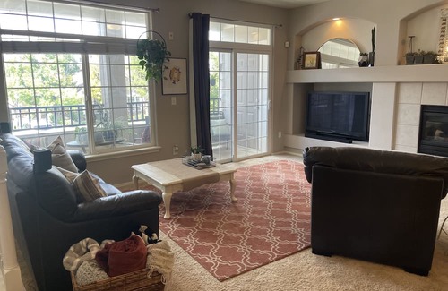 Thornton Condo | Spacious quiet condo with patio! Find your home away from home.