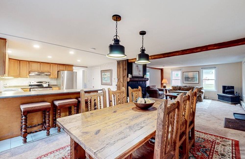 Newfane House | 1900 farm property with old-world ambiance, updated kitchen, & mountain views
