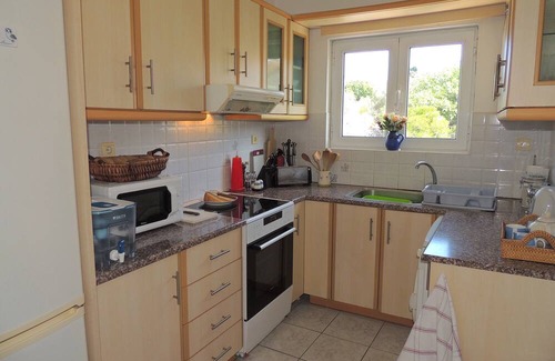 Apokoronas Villa | 4 bedrooms, private pool, summer kitchen, sea & mountain views, & good privacy.
