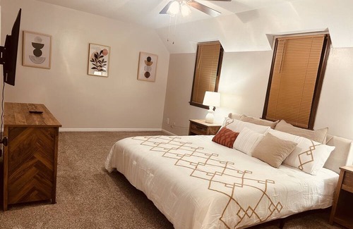 Topeka House | Spacious and unique space perfectly located in the Kansas capital city!
