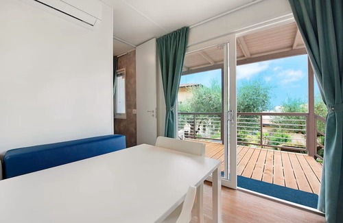 Predore RV Rental | Camping home with lake view, Wi fi and air conditioning