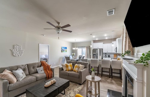 Charlotte House | Charming Retreat: Cozy & Stylish Home