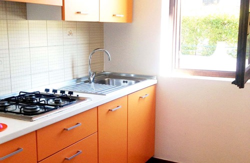 Falerna Apartment | Holiday Apartment "Trilocale 30 Residence La Giungla" with Sea View, Shared Pool & Wi-Fi