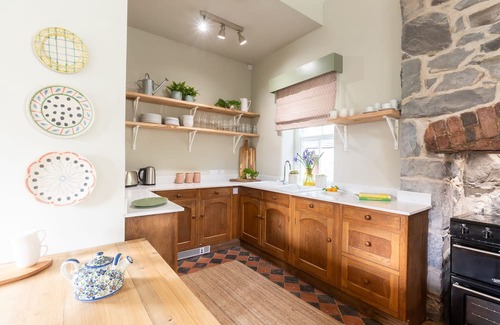 Llanddaniel Fab Cottage | The Gardener's Bothy - sleeps 7 guests in 3 bedrooms