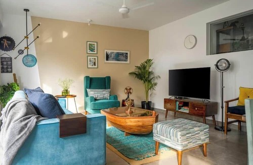 Reis Magos Apartment | ElReino-New 2BHK Apt with Pool near Candolim Beach