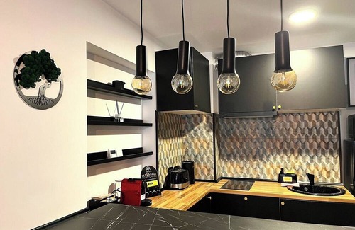 Busteni Apartment | Deer House Sinaia | Fireplace and Balcony