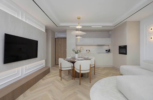 Nowa Praga Apartment | Ząbkowska 41 Warsaw | Prestigious Apartment with Parking&AC