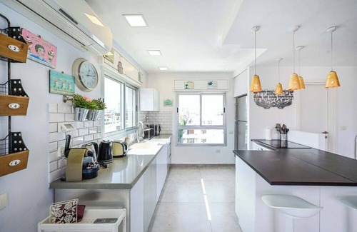 Florentin Apartment | Eclectic Duplex w/Large Balcony by HolyGuest