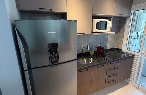 Brooklin Novo Apartment | Cozy Modern Loft Luxury Condominium - Berrini, Shopping Malls and High Security