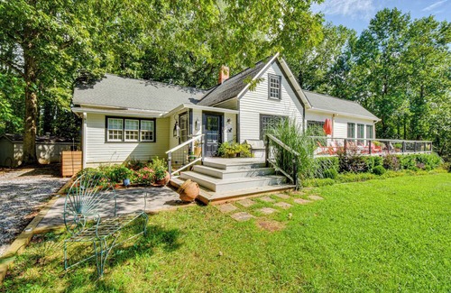 Demorest House | 30 Acres & Pond: North Georgia Mtn Farmhouse