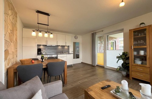 Duhnen Apartment | Apartment 'Kleine Auszeit - Hohe Lith' with Private Terrace, Balcony and Wi-Fi