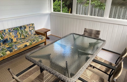 Stanhope Cottage | Walk to Beach - Parkside 3BR Cottage with King Bed & Screened Room