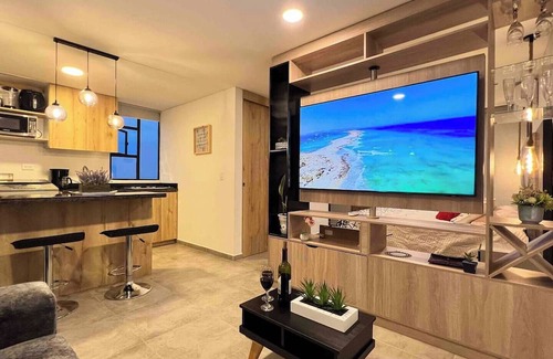 Cali Apartment | Liv-501 Stylish cozy loft near Chipichape Mall
