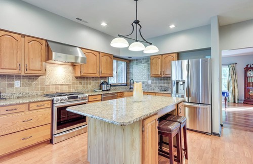 Blawenburg House | Hot Tub & Pool: Family Home 5 Mi to Princeton!