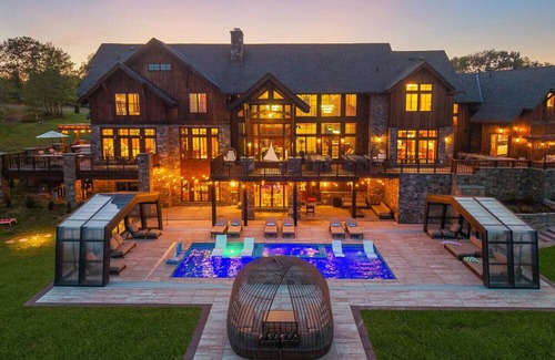 Middletown Villa | Pinnacle Pointe by Relaxtay | 600-Acre Private Luxury Estate with Spa, Pool, Theater & Lake