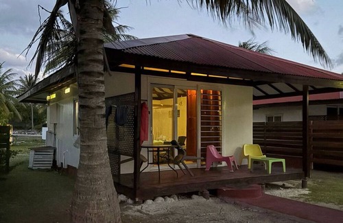 Fakarava Apartment | FAKARAVA- Fare Veke Plage double en 1/2 pension