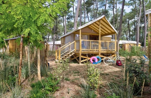 Saint-Hilaire-de-Riez Cabin | Cabane 4 étoiles - Piscine - efbdec