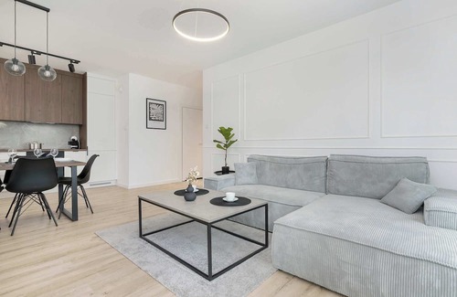 Nowy Port Apartment | Starowiejska 62A | 2-Bedroom Apartment | Balcony